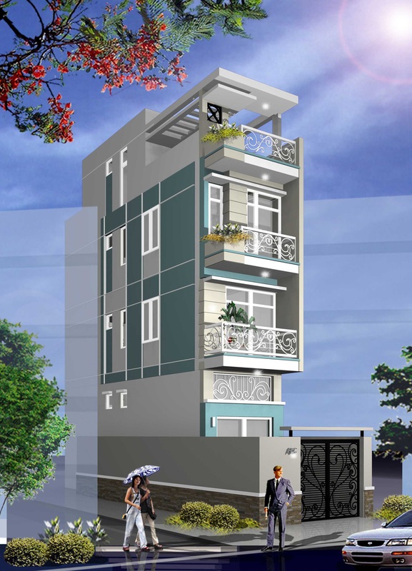 thiết kế xây dựng căn hộ chung cư biệt thự theo phong thủy tại TPHCM 07